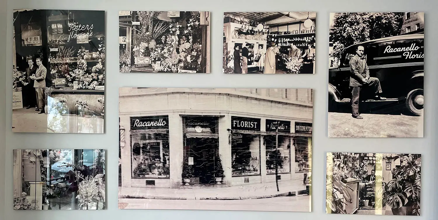 Racanello Florist - Our Shop History