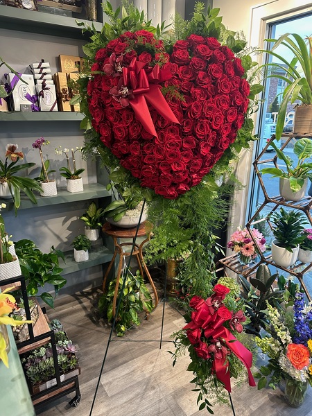 Rac's Loving Red Heart  from Racanello Florist in Stamford, CT