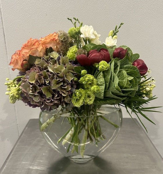 Rac's Flat Fishbowl  from Racanello Florist in Stamford, CT