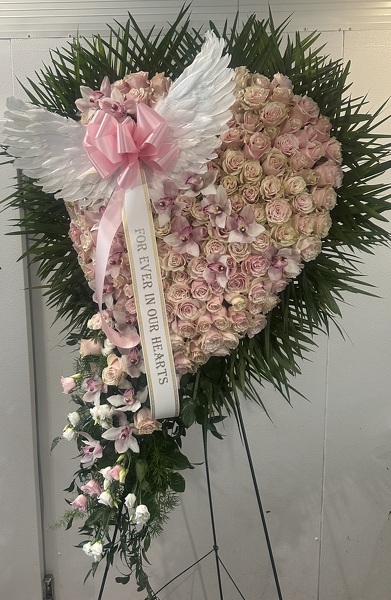 Rac's Angel Heart  from Racanello Florist in Stamford, CT