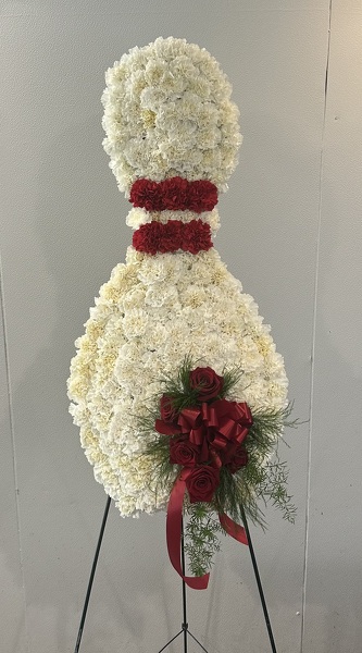Rac's Bowling Pin  from Racanello Florist in Stamford, CT