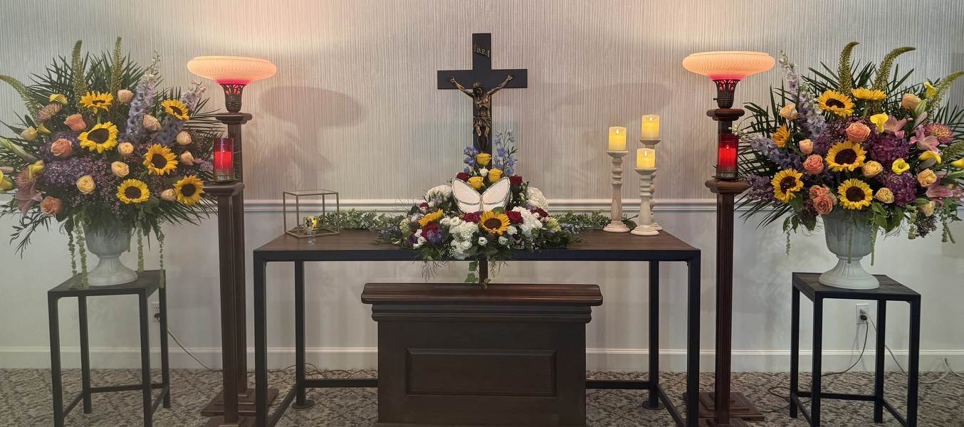 Rac's With All Our Hearts Cremation Package  from Racanello Florist in Stamford, CT