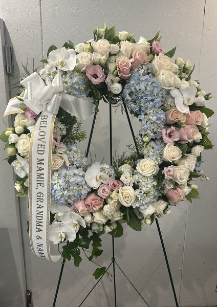 Racs Eternal Wreath from Racanello Florist in Stamford, CT