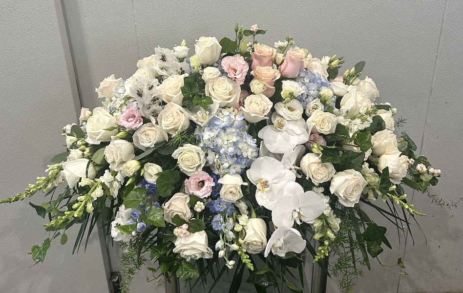 Racs Eternal Half Casket  from Racanello Florist in Stamford, CT