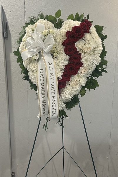 Racs Broken Heart  from Racanello Florist in Stamford, CT