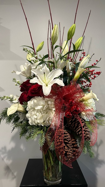 Rac's Red & White  from Racanello Florist in Stamford, CT