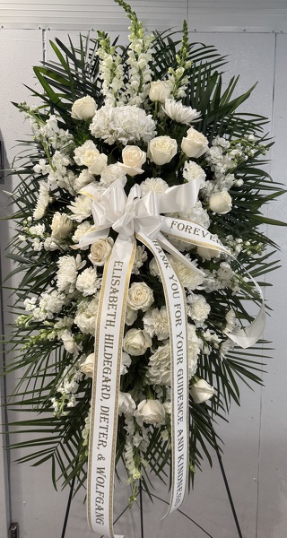 Heartfelt Sympathy Spray from Racanello Florist in Stamford, CT
