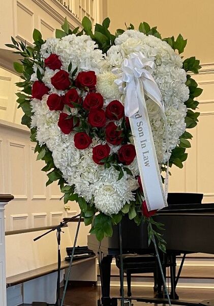 Rac's Beloved Heart  from Racanello Florist in Stamford, CT