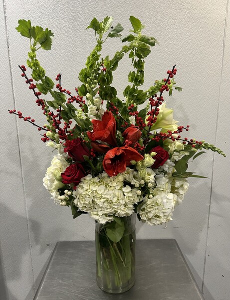 Rac's Red & White  from Racanello Florist in Stamford, CT